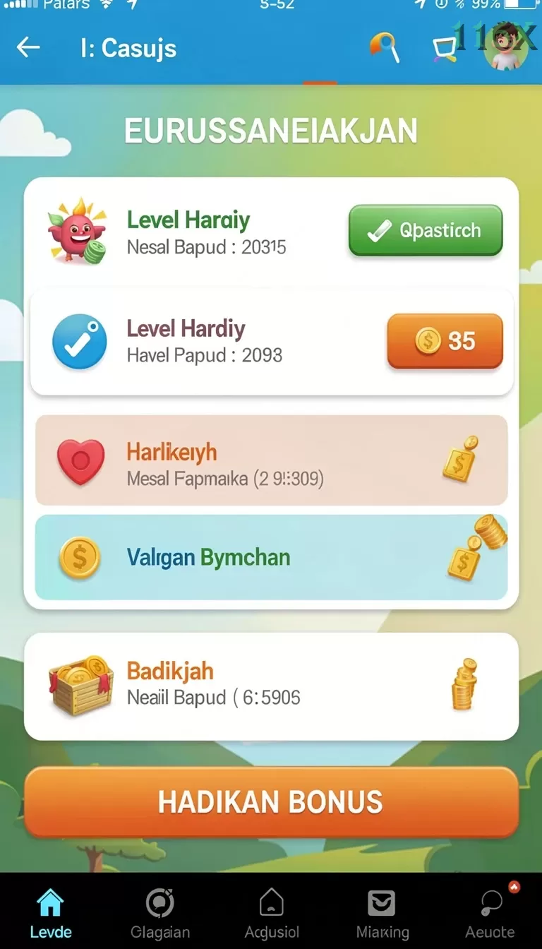 Cuplikan layar HOKILUCK — halaman utama