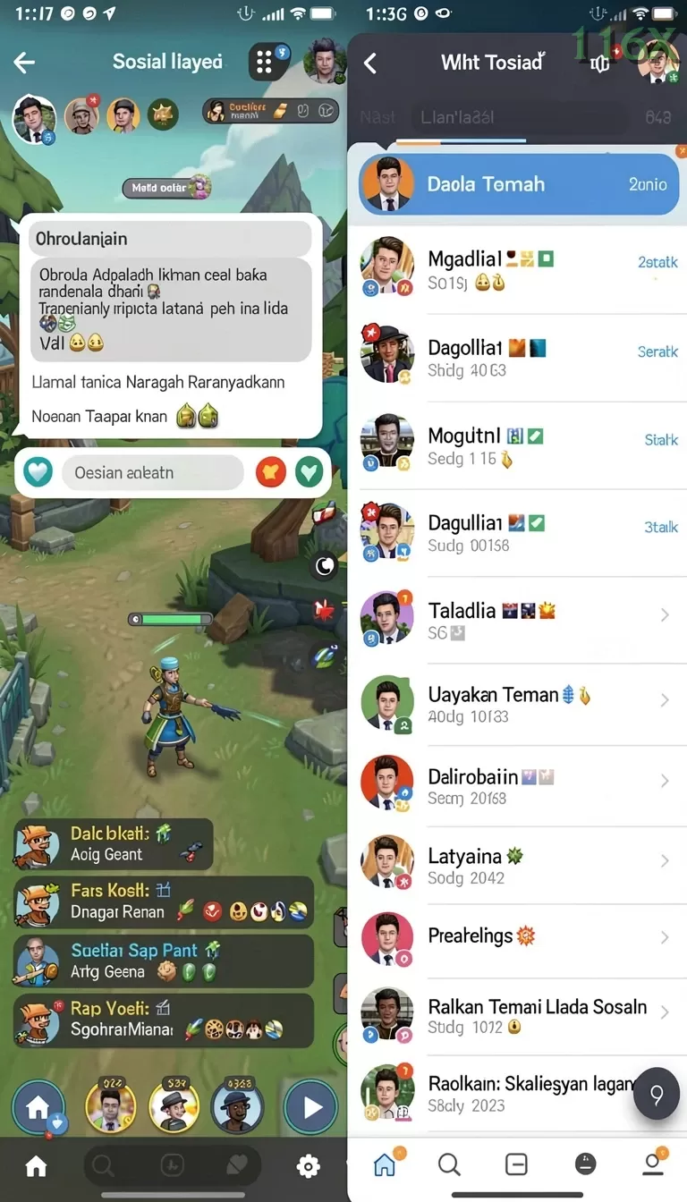 Cuplikan layar LAYARKACA21 — halaman utama